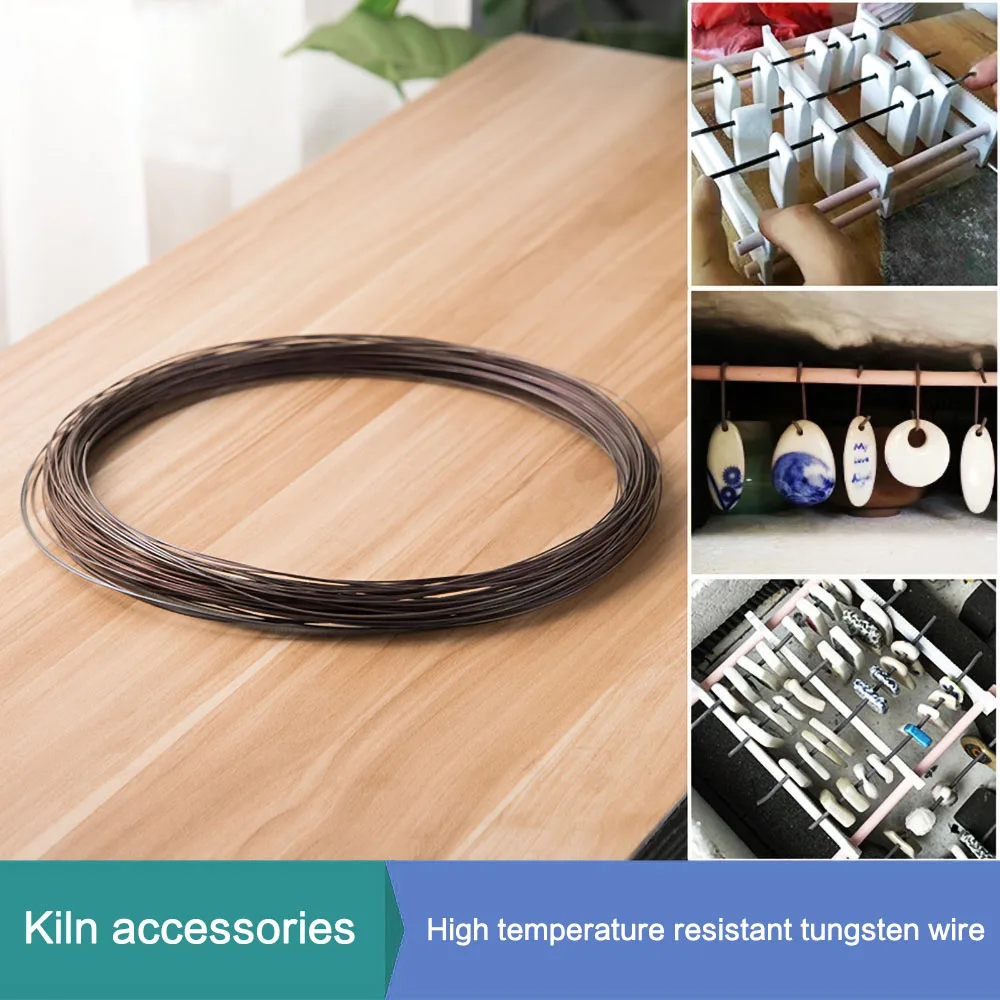 PotteryToolsKilnAccessoriesHighTemperatureWireReusableTungsten
