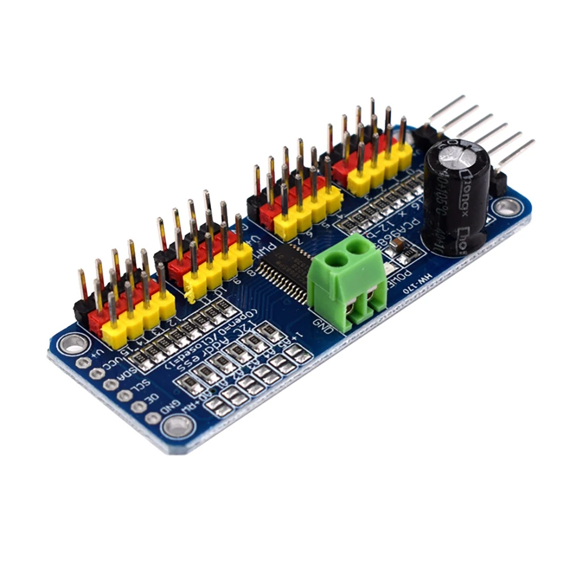 A75T (170)16Ch PWM/서보/서보 드라이버 보드 컨트롤러 IIC PCA9685