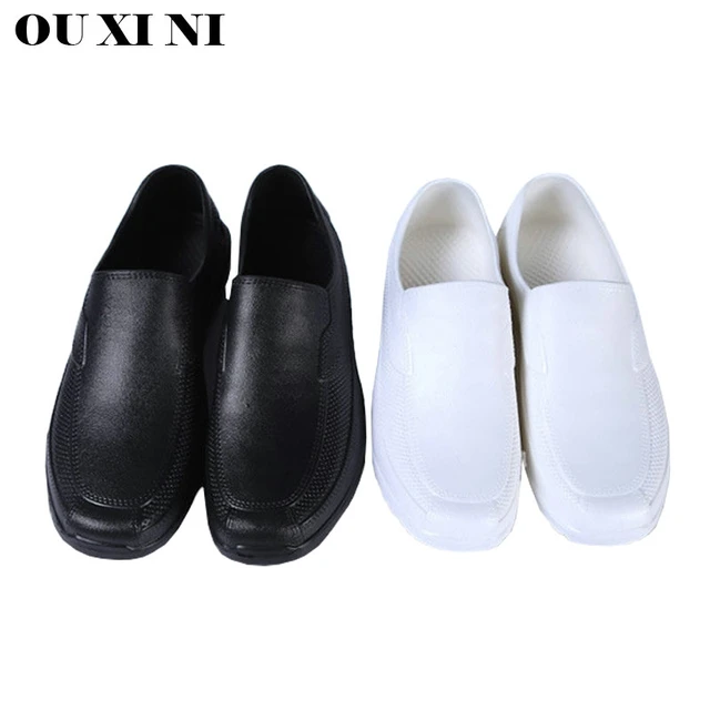 Kitchen Shoes EVA Waterproof Oil Proof Food Industry Wear-Resistant Low-Top  Work Shoes Hotel Restarant Chef Non Slip Dedicated - AliExpress