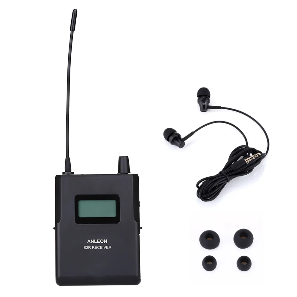 

ANLEON S2 Receiver for S2 Wireless Personal In-ear Monitor System 670-680Mhz IEM UHF Monitoring Earphone
