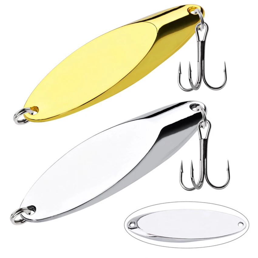 7g 10g 14g 21g 28g Metal Spinner Spoon Trout Fishing Lure Hard Bait Paillette Artificial Bait Small Hard Sequins Spinner Lures