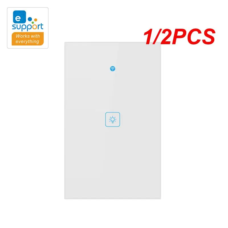 

1/2 шт., смарт-переключатель с Wi-Fi, 90-250 В, 120