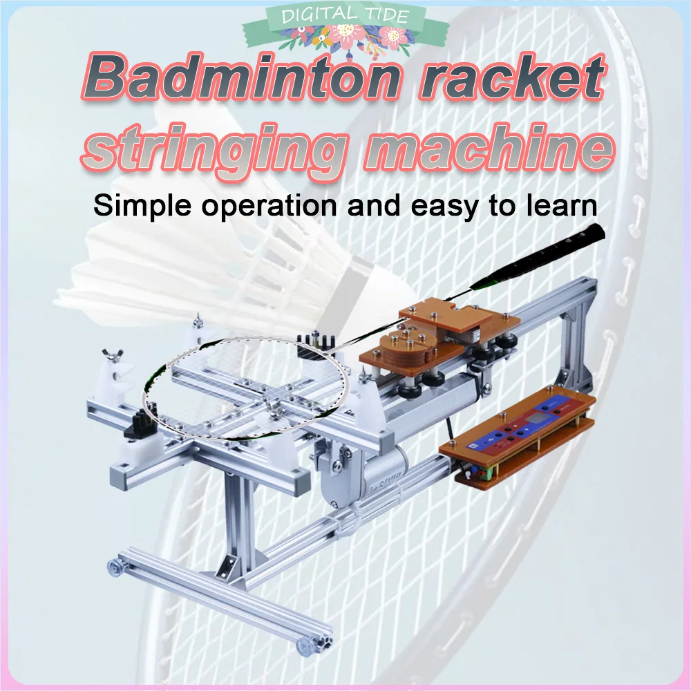 Smart Clamp-Type Electric Badminton Racket Stringing Machine Wire ...