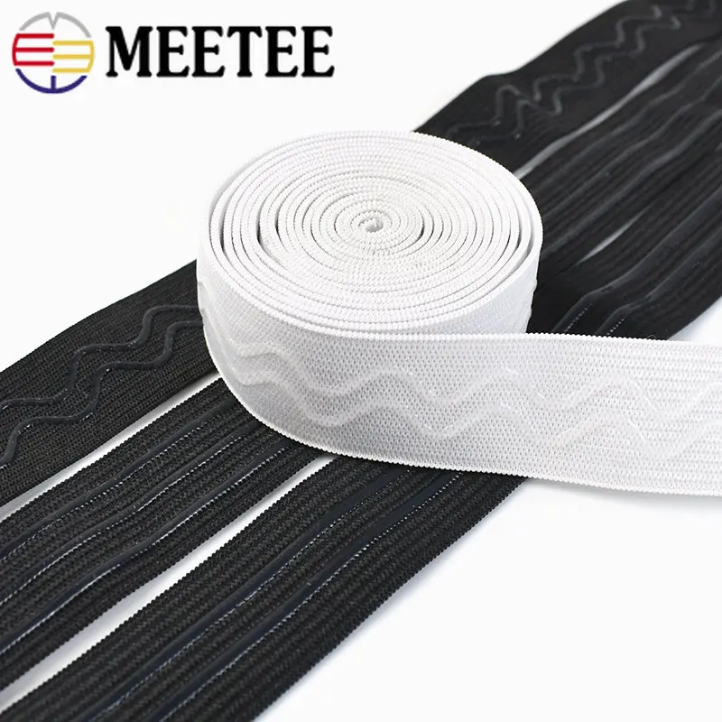 Non slip elastic band, webbing, tape, ribbon from China