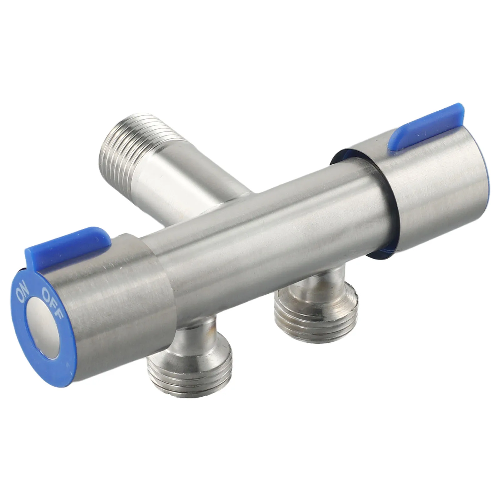 

1 шт., смеситель для воды из нержавеющей стали, с двойной ручкой