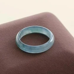 Exquisite Ice Blue Water Ring for Women - Small and Versatile Jewelry (Blue)