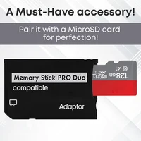 TF to MS Memory Stick Pro Duo Adapter Card Reader for PSP SD Card Converter for Sony PSP1000 2000 3000 Gaming Accessories - Image 3