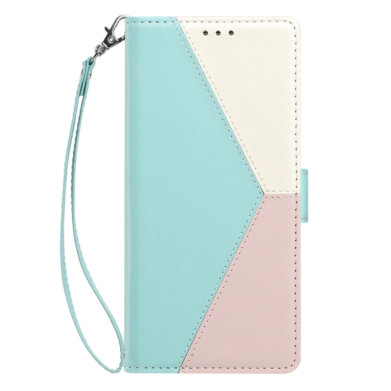 Magnetic Leather Wallet Phone Case with Card Stand Slot