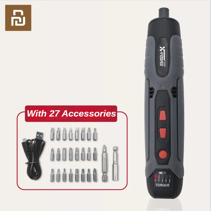 

Xiaomi Mini Electrical Screwdriver Set Household Hand Screw Driver 3.6V Lithium Battery Electric Brushless Precision Power Tools