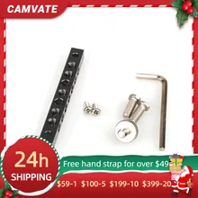 

CAMVATE Aluminum Alloy Cool Cheese Bar With 1/4" Screw Holes For LILLIPUT Monitor (FA1011,FA1013,669HB,669GL,869GL & 619AH,819AH