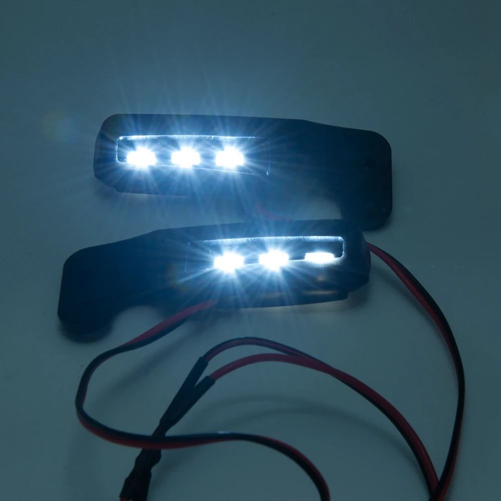RC Auto LED Licht Scheinwerfer Stoßstange Dach Lichter Hohe Helligkeit für