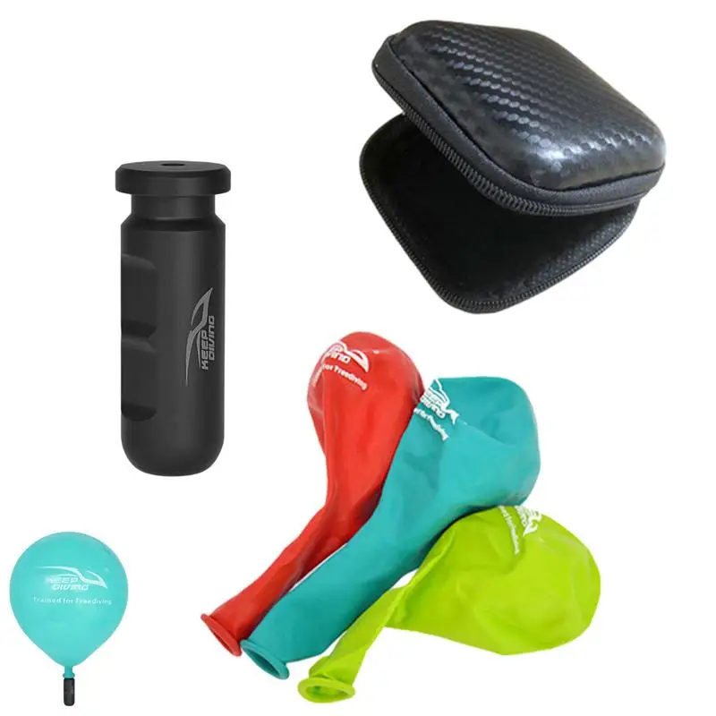 

Тренировочный инструмент для дайвинга, эргономичный тренажер для дайвинга, тренажер для баланса ушей, тренажер для подводного дыхания, без подводного плавания