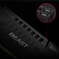 Beast DDR5 XMP 8 16 32 ГБ 4800 5200 5600 6000 МГц Настольная материнская плата AMD Intel CPU Оперативная память для ПК 288PIN с затемнением Металлический жилет дизайн — изображение 6