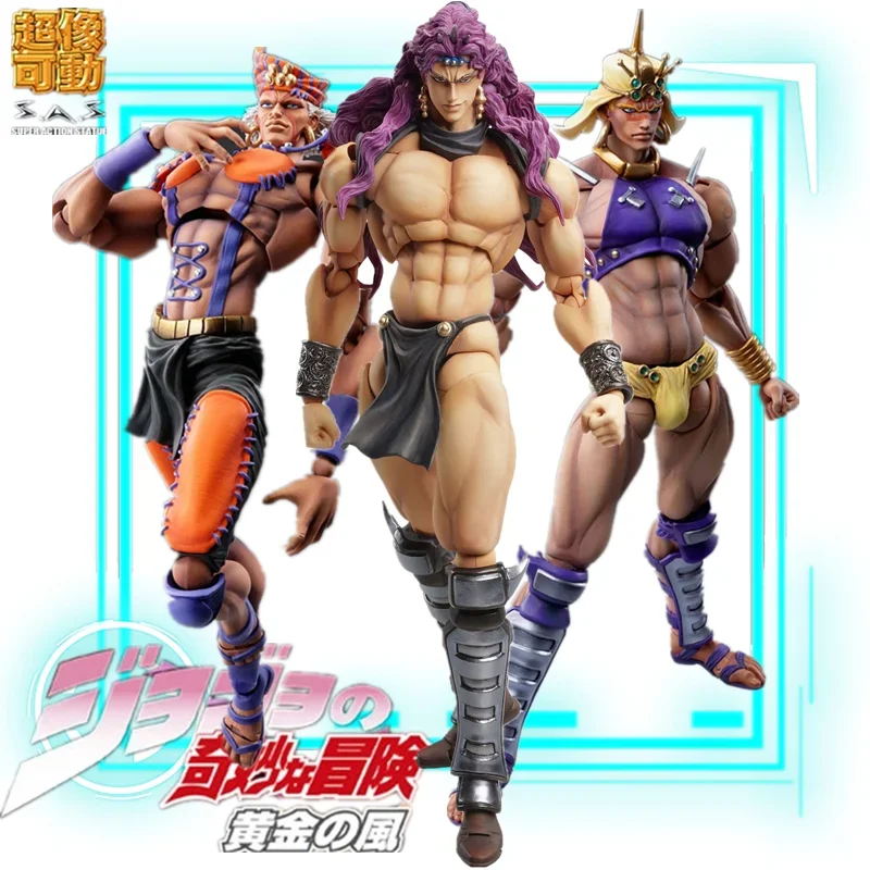 

MEDICOS Original JoJo's Bizarre Adventure Anime Battle Tide Figure Esidisi Kars Wamuu Action Figure Doll Toy Christmas Gift