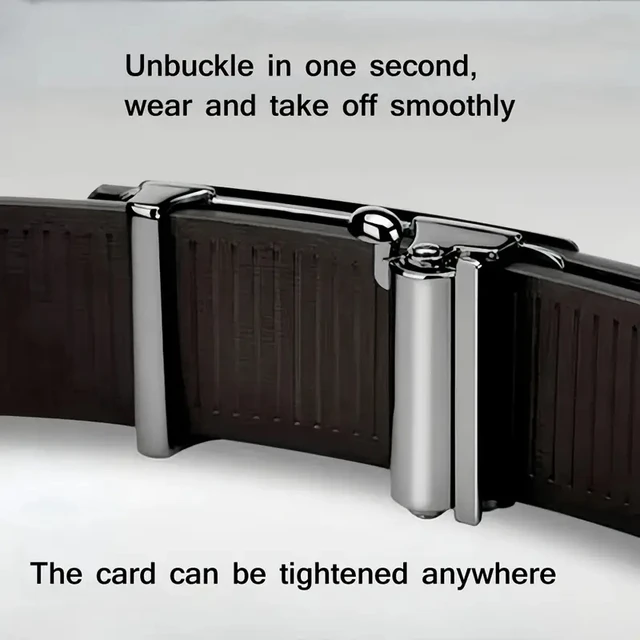 Men's PU Leather Belt 4