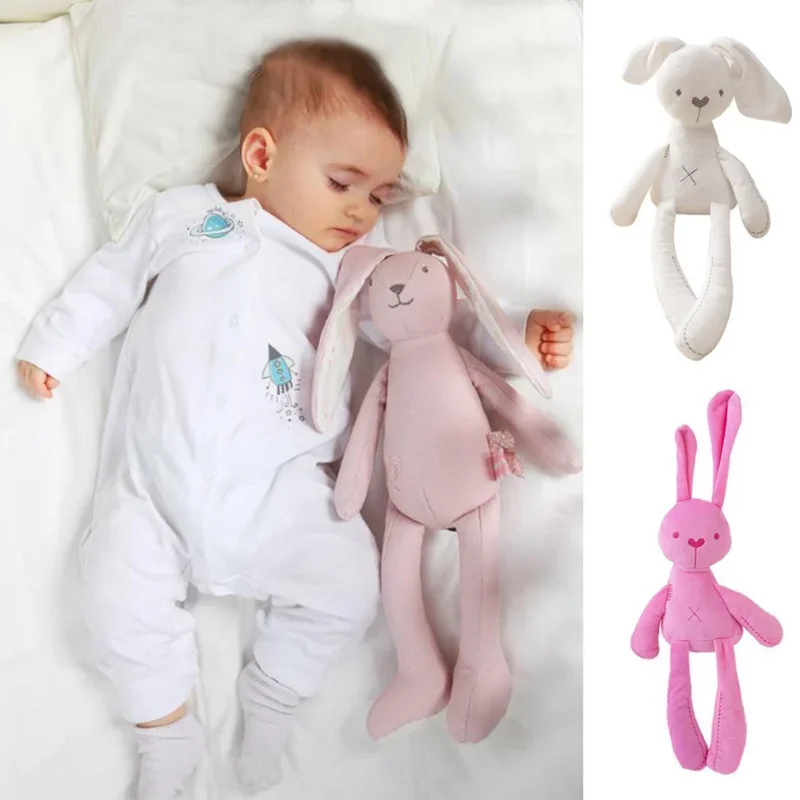 Rabbit Comfort Doll Baby Sleep Comfort Toy Rabbit Plush Toy Soft Stuffed AnimalsToys Babies Birthday Gift Newborn Stuffed Toys lisciani giochi cry babies rucksack baby