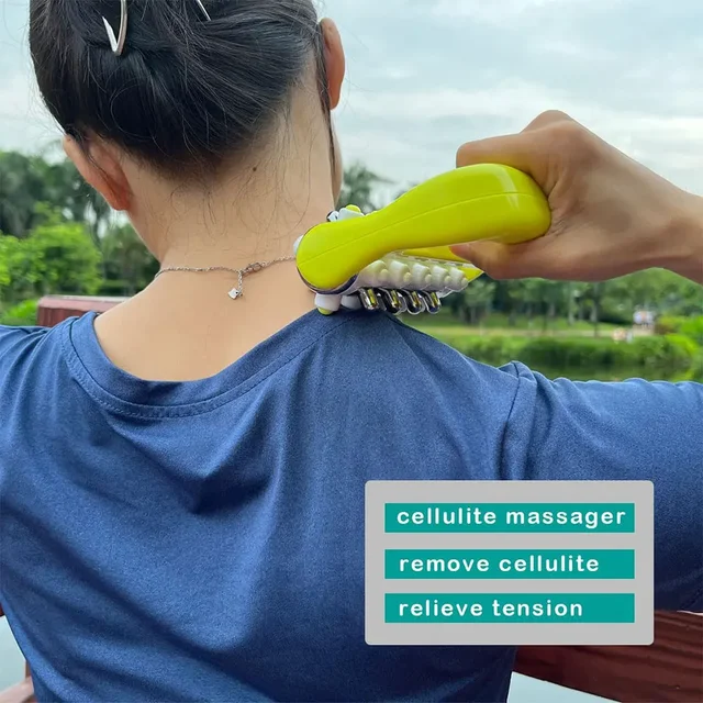 Cellulite Massager Fascia Release and Muscle Massage Roller Mini Trigger Point Deep Tissue Myofascial Release Tool Body Massager 3