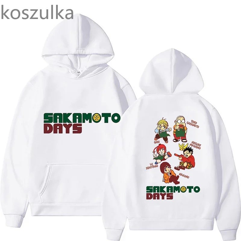 SAKAMOTO DAYS 2025 Hoodies Aesthetic New Anime Print Sweatshirts Unisex Autumn Winter Hip Hop Tops Mens Gothic Harajuku Clothes 4