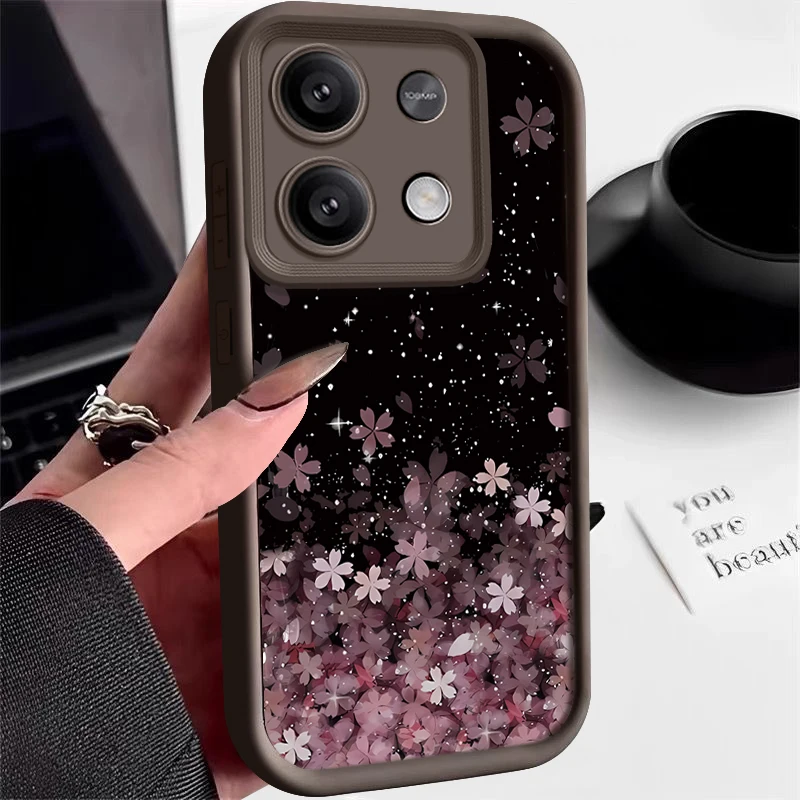 Cherry Blossom Soft TPU Silicone Phone Case