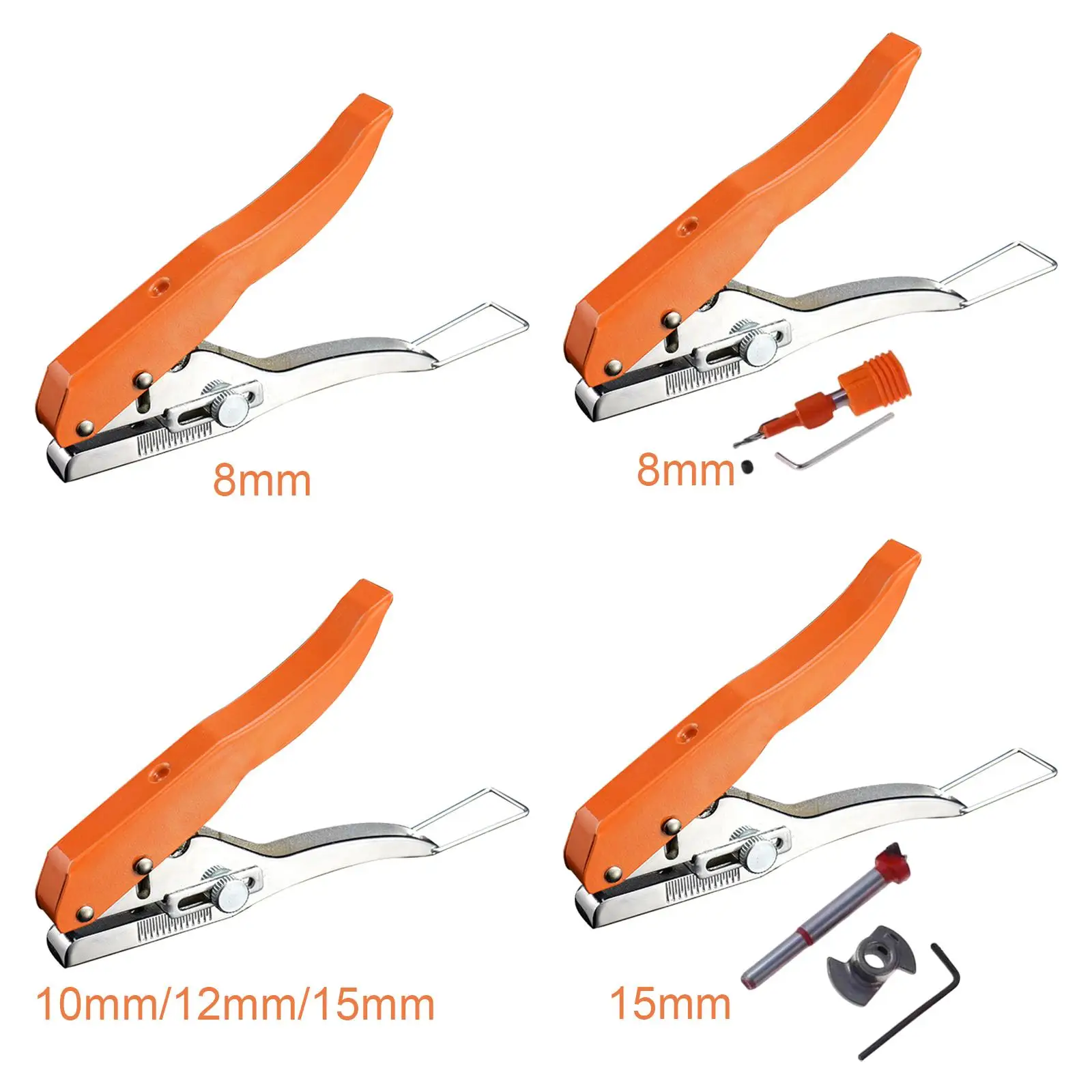 Hole Punch Tool Edge Banding Punching Pliers Handheld Labor Saving Hole Punching Pliers Single Hole Puncher, Easy to Use