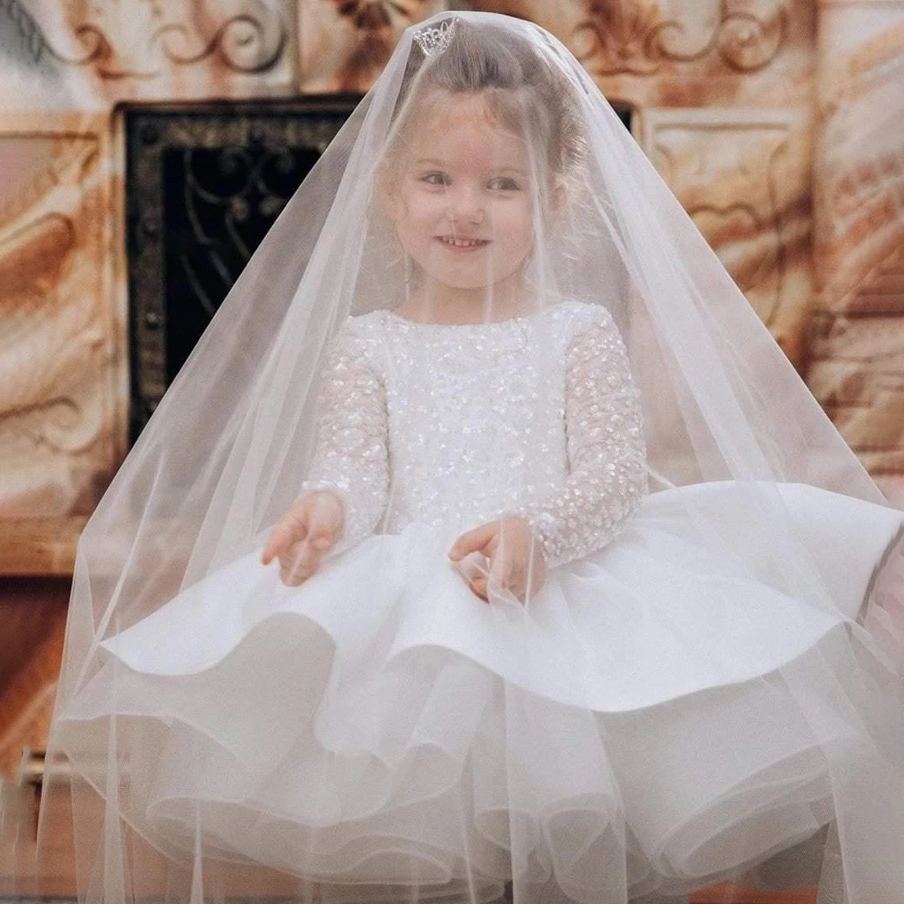 Robe Cérémonie Amazon Robe Communion Robe De Baptême Blanche à