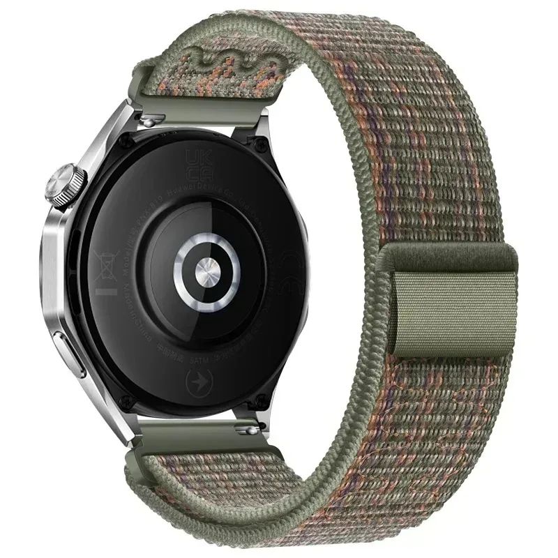 Breathable Nylon Loop Watch Strap - 22mm/20mm