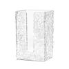 Bathroom Tissue Box Wall-mounted Paper Case Glacier Style Face Wash Towel Storage Container Sanitary Paper Holder Acrylic Boxes 6