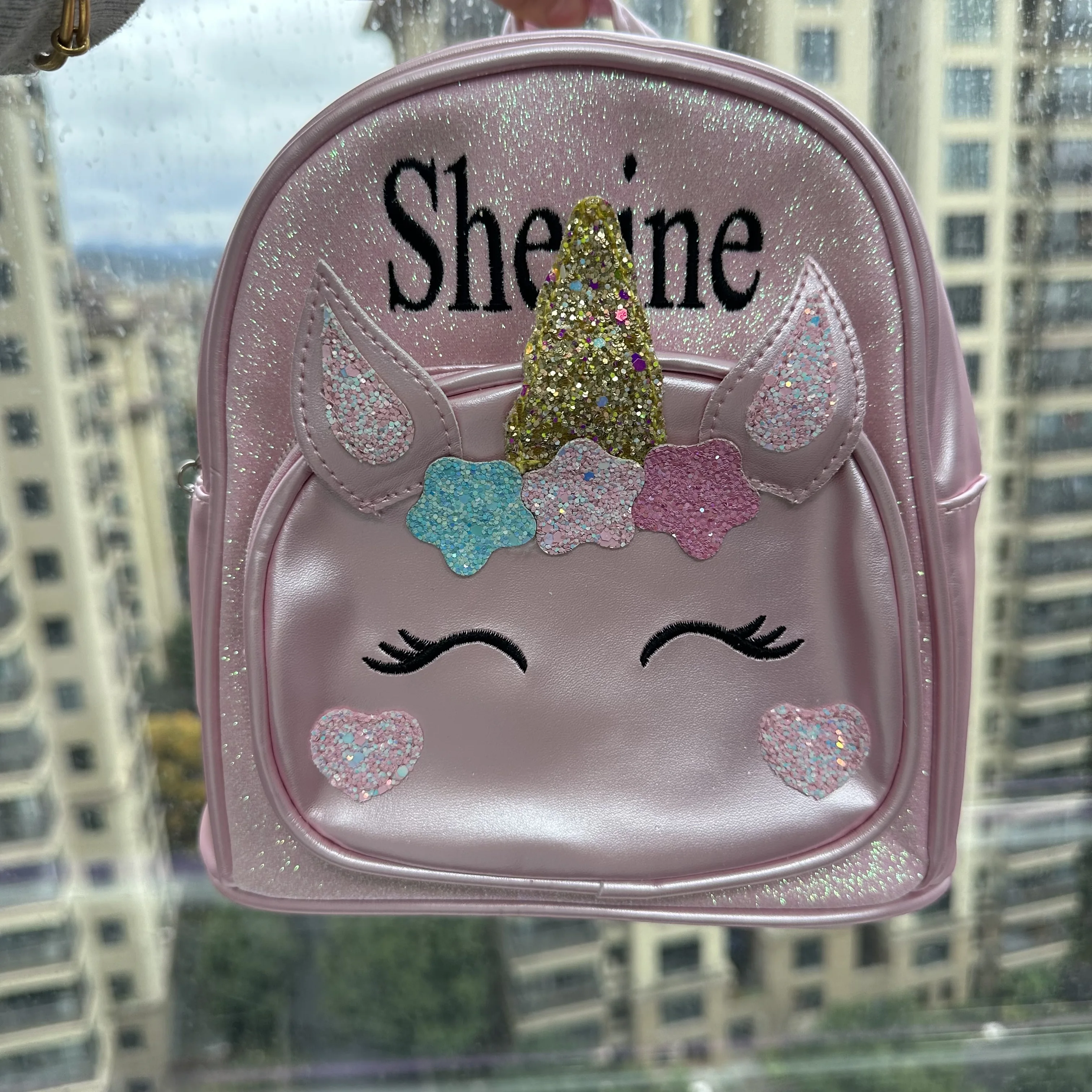 

Personalized Corduroy Women Schoolbag Customized Embroidered Logo Backpack Training Anti-theft Shoulder Bag For Teenager