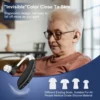 Single Behind-The-Ear Hearing Aids Rechargeable Hearing Amplifiers Volume-Adjustable Invisible Hearing Aids 6