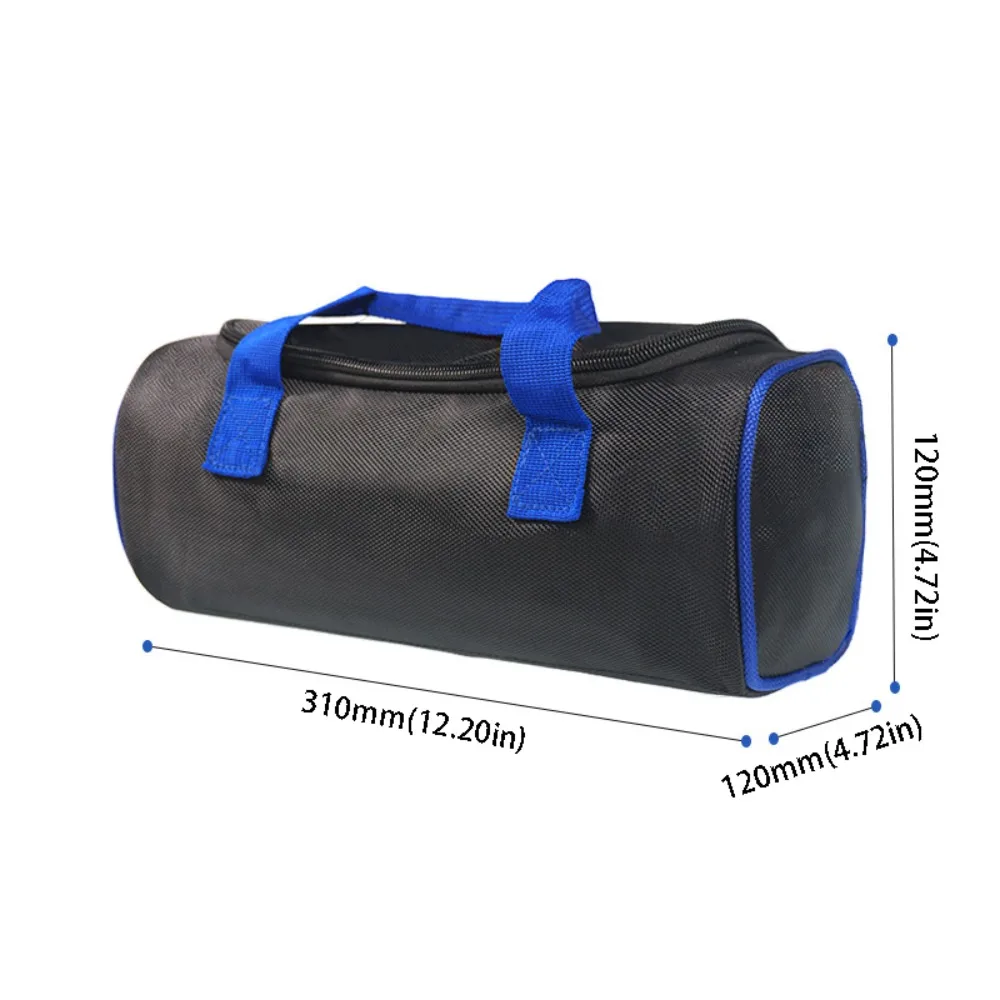 Borsa Portautensili Portatile con Manico, Chiusura a Zip, Design Compatto, Organizzatore per Ferramenta e Kit di Riparazione, Contenitore Funzionale