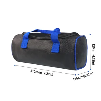 Borsa Portautensili Portatile con Manico, Chiusura a Zip, Design Compatto, Organizzatore per Ferramenta e Kit di Riparazione, Contenitore Funzionale
