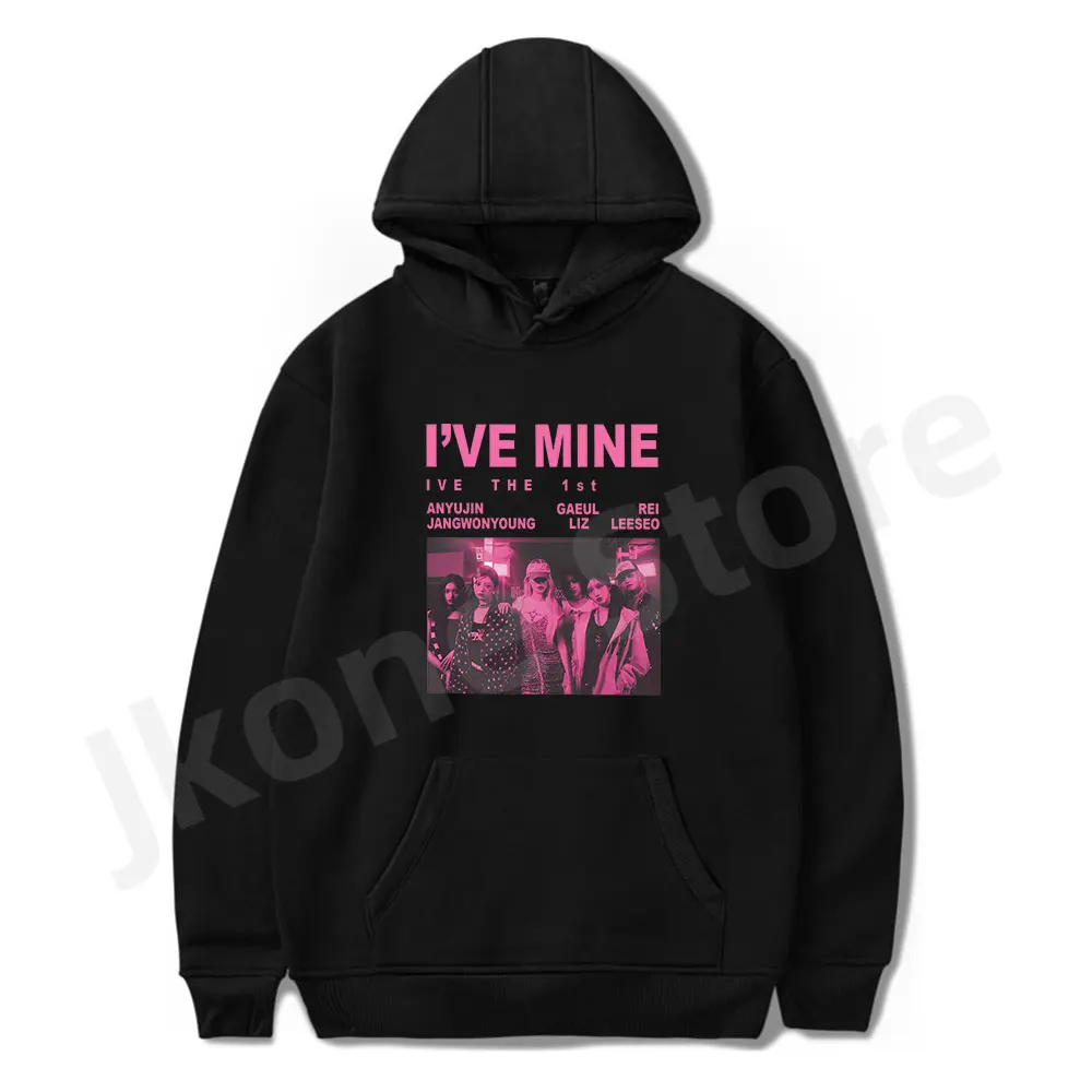 

IVE I'VE MINE Album Merch Hoodies Women Men Fashion Casual KPOP Style Long Sleeve Sweatshirts