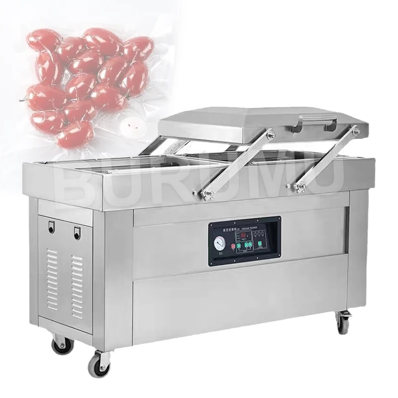 

High Quality Vacuum Packaging Of Meat Fruits Vegetables Popular Vacuum Food Sealer Packer Machine