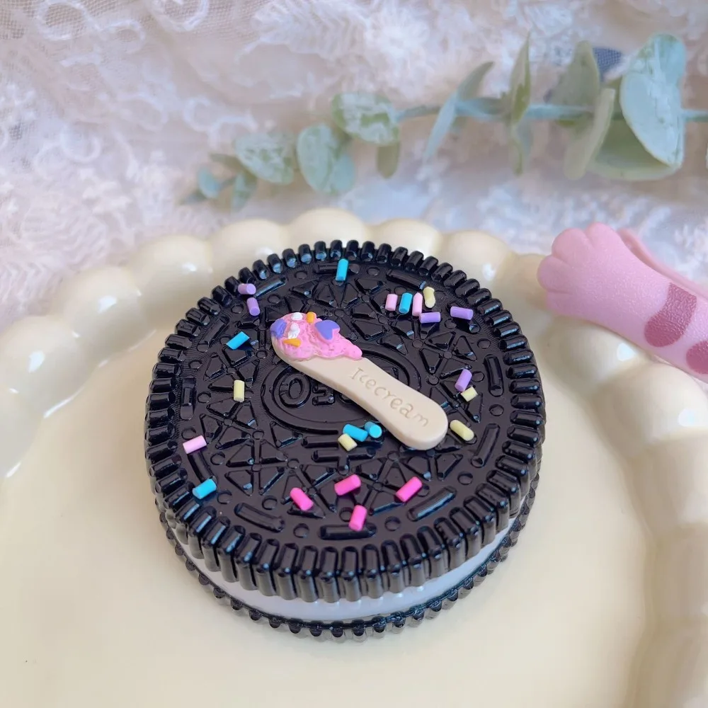 New Fidget Big Oreo Biscuit Pinching Toy Mochi Taba Food Play Squeeze Dessert Toys Cookies Chocolate Decompression Toy 3