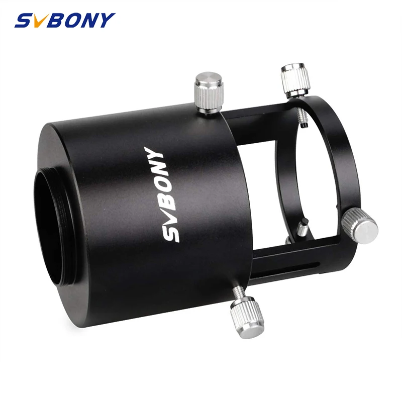 SvbonySV123TelescopeAdapterBlackMetalforCameraConnection