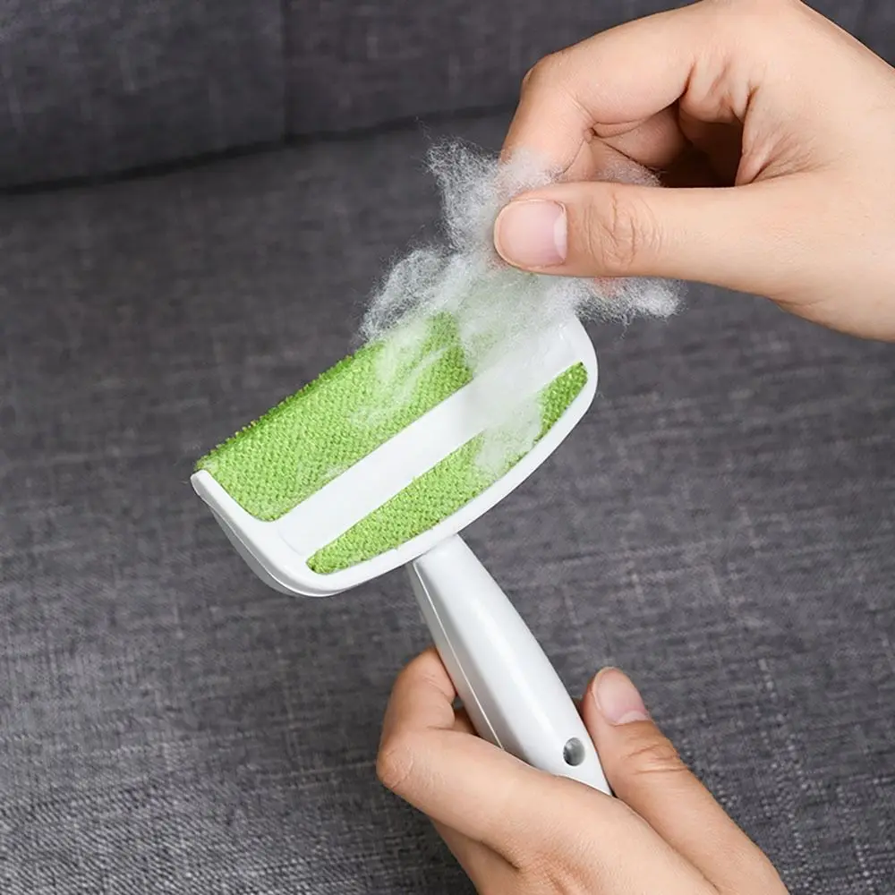 

Green Sticky Lint Extractor Practical Simple Plastic Lint Remover Electrostatic Adsorption Small Size Coat Brush Lint Overcoat