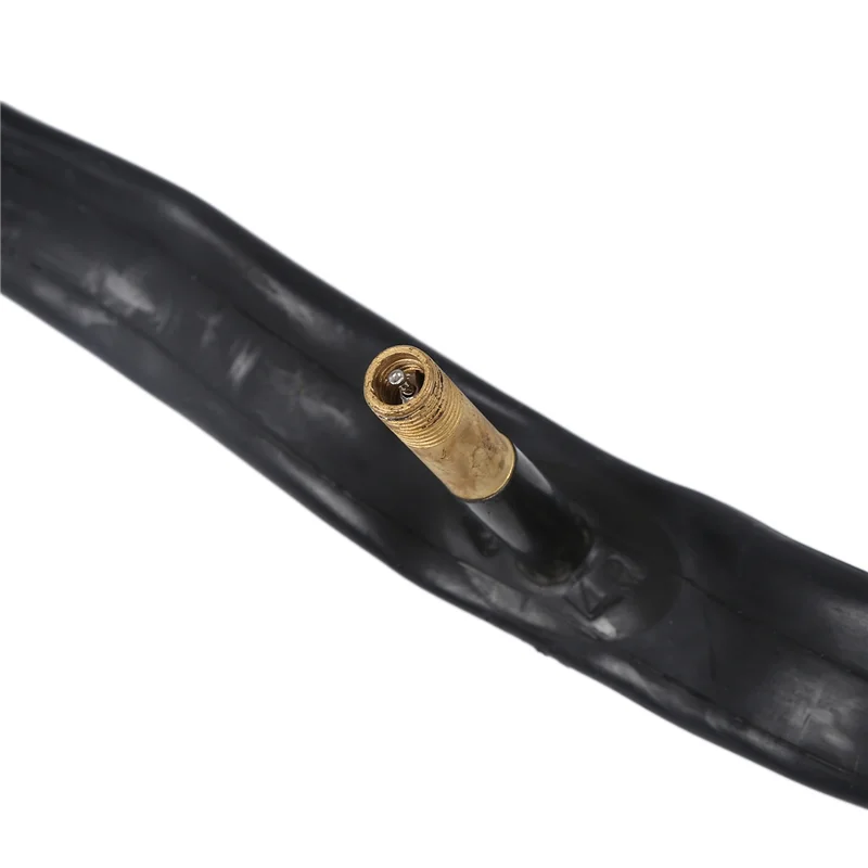 3X 자전거 자전거 Schrader 밸브 검정색 고무 내부 튜브 700 X 25/32C