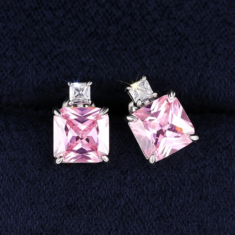 Caoshi wunderschöne exquisite Frauen Ohr stecker Zinken Einstellung kubischen Zirkon Braut Hochzeit Accessoires schönen Modeschmuck