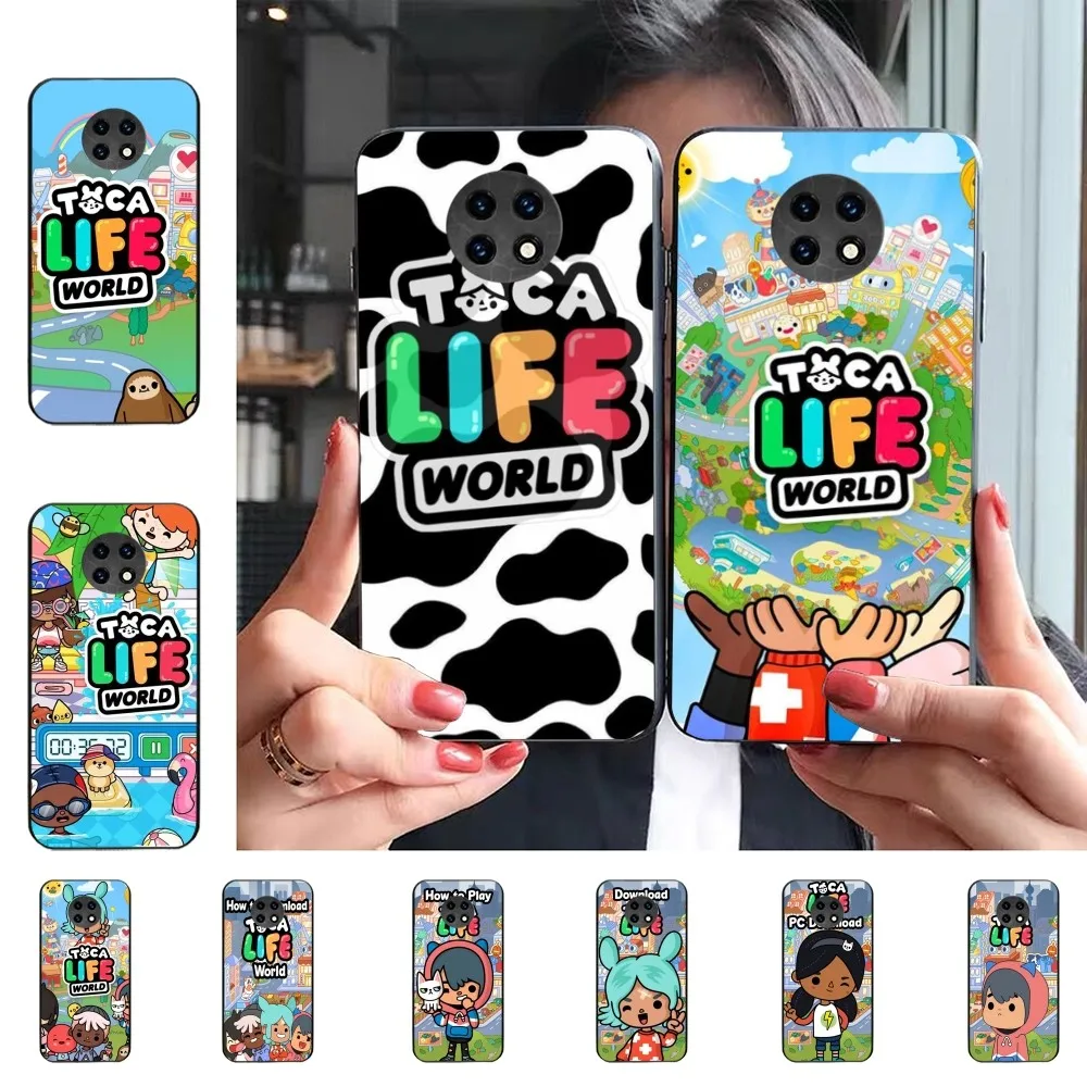 Toca Boca Toca Life World Custodia Per Telefono Per Redmi 5 6 7 8 9 10 Plus Pro 6 7 8 9 A Go K20 K30 K40 Pro Plus F3 Fundas