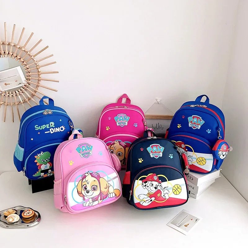 Paw Patrol Cartoon Bag Anime Bambini Zaino Skye Everest Marshall Chase Ragazzi Ragazze Pat Patrouille Compleanno Zaino Giocattolo Regali