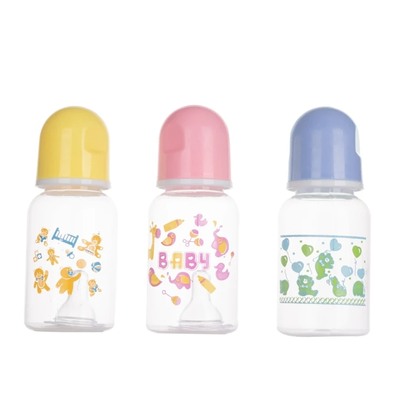 Biberon d'allaitement pour nouveau-né multicolore, 250ml, Standard en  matériau PP