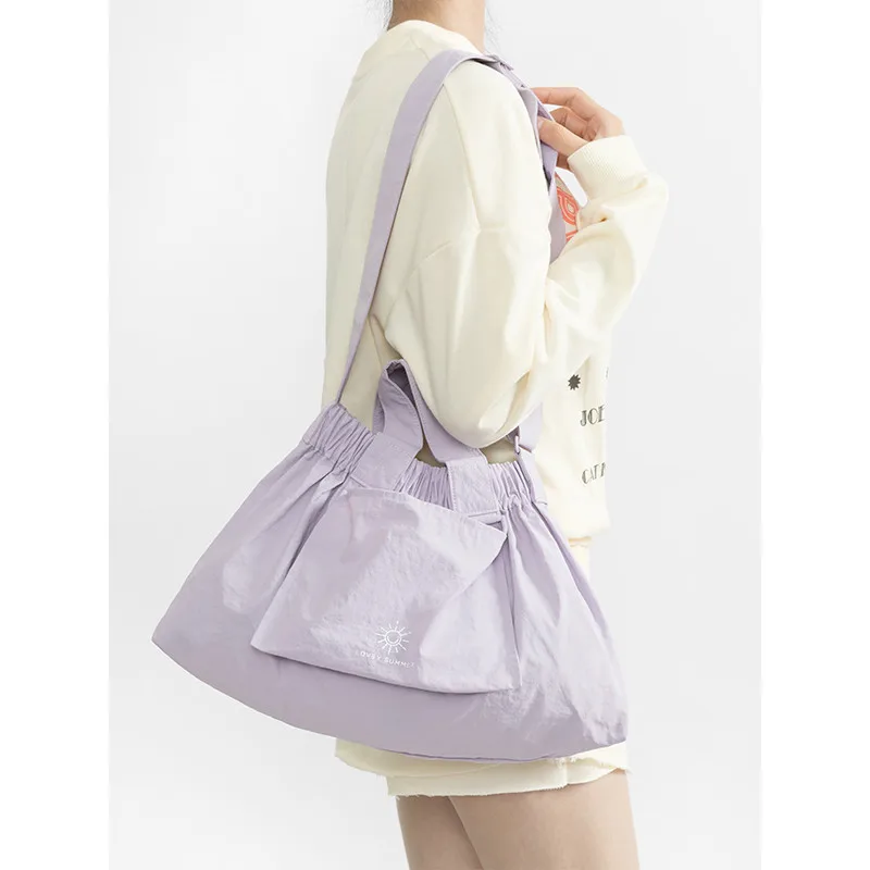 KOKOPEAS Brand Stylish Shoulder Bag For Woman Foladble Hobo Purse Nylon Lightweight Grocery Tote Handbag