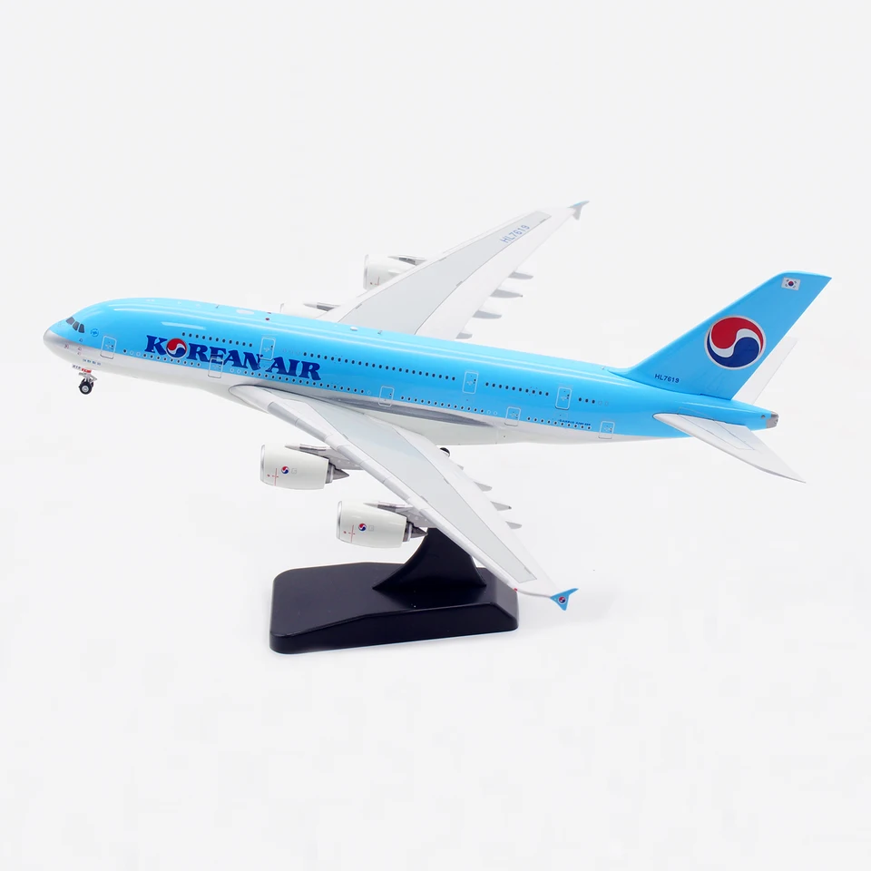 Aviation 1:400 大韓航空 A380 HL7619 AV4284 1/400 Korean A380 aircraft model HL7619 (detachable