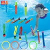 Swimming Diving Toys Children's Fish Dolphin Buoy Pool Treasure Hunt Diving Torpedo Rocket Water Diamond Kids Water Game Toys 1