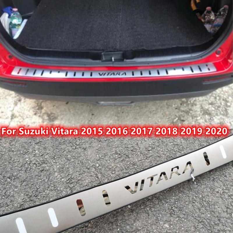 For Suzuki Vitara 2015 2016 2017 2018 2019 2020 Rear Bumper Protector