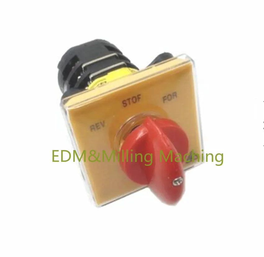 

1X CNC Milling Machine Part Forward Reverse 3 Phase Motor Mill Switch For Bridgeport Mill Tool