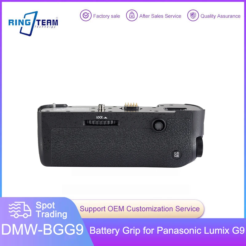 Dmw-Bgg9 Dmw-Bgg9Gk Battery Grip Per Panasonic Lumix G9 Dc-G9 Funziona Con La Batteria Dmw-Blf19 Blf19