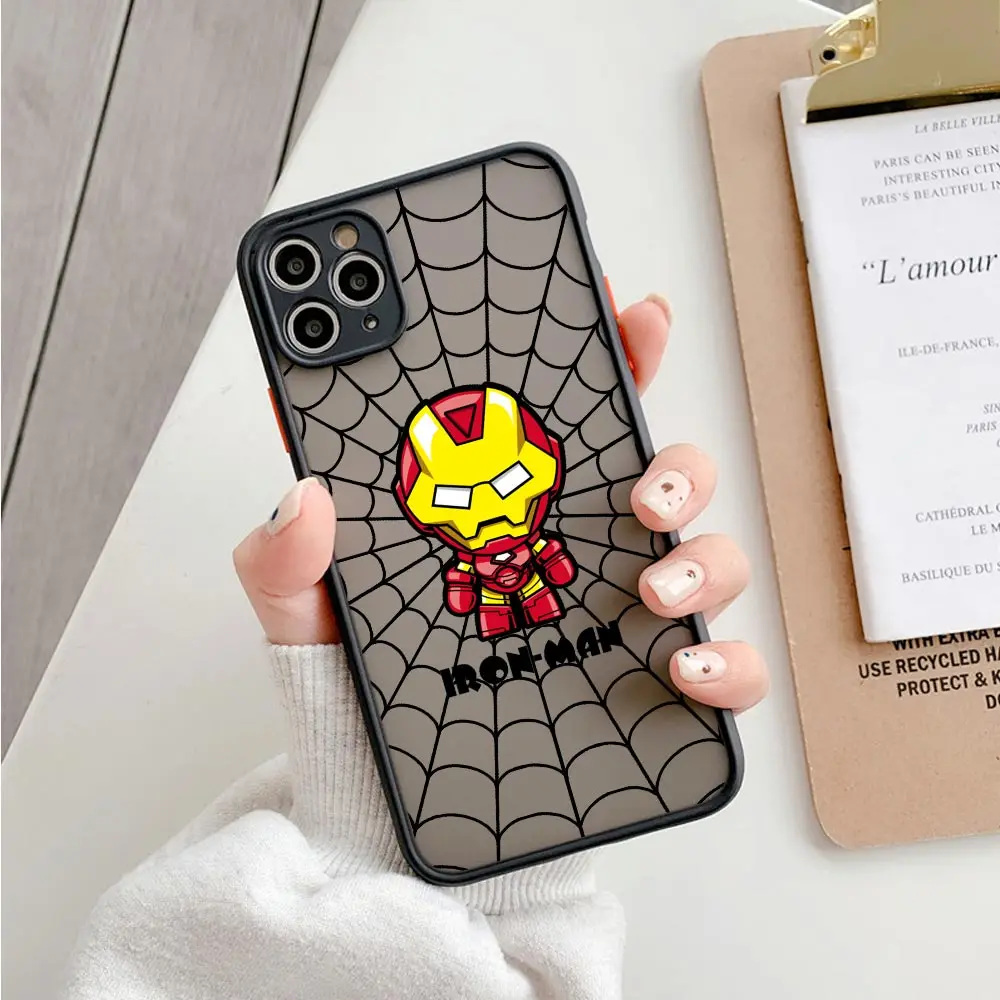 Marvel Hero Case For iPhone 13 12 11 14 Pro Max SE XR XS