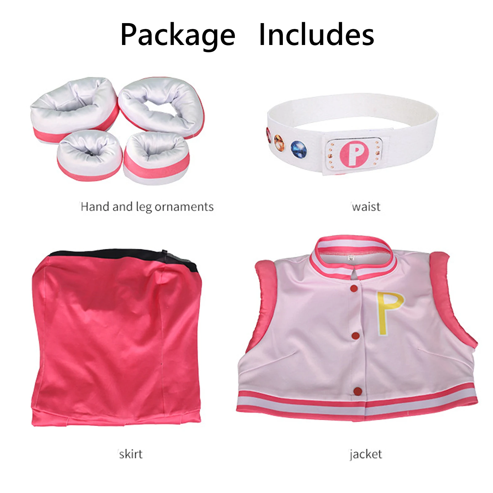 Women Cosplay Costume Flying Girl Polices Costume Women Top Skirts Full Set