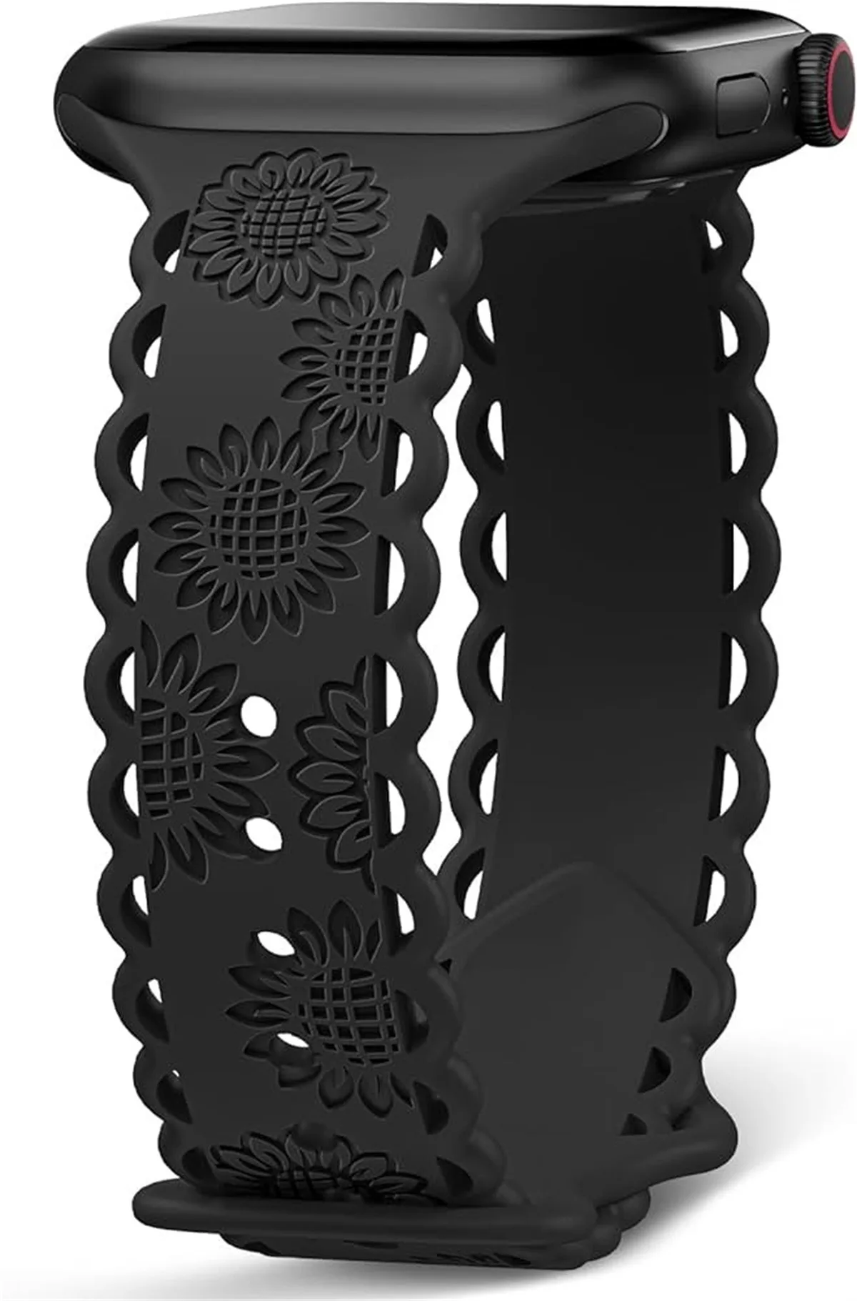 Silicone Watch Band For Smartwatch Sporty Comfortable Strap_voghion.com